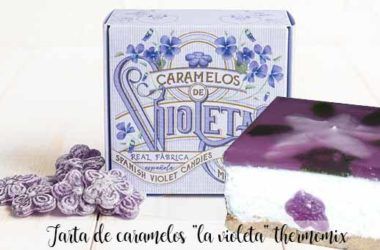Tarta de caramelos "la violeta" thermomix