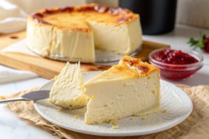 Tarta de Queso Fácil en Freidora de Aire