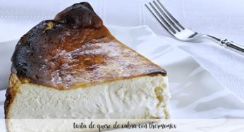 Tarta de queso de cabra con Thermomix