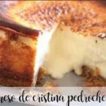 Tarta de queso de Cristina Pedroche con thermomix