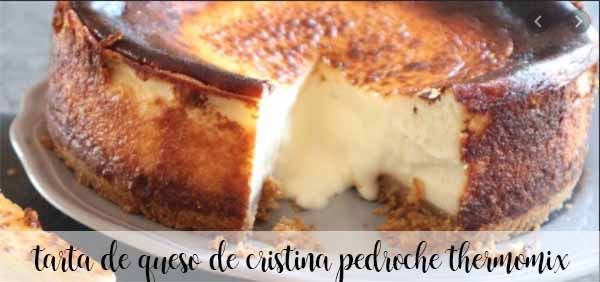 Tarta de queso de Cristina Pedroche con thermomix