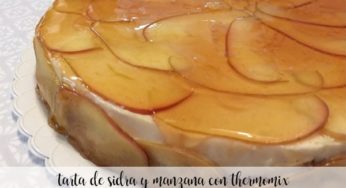 Tarta asturiana de sidra y manzana con Thermomix