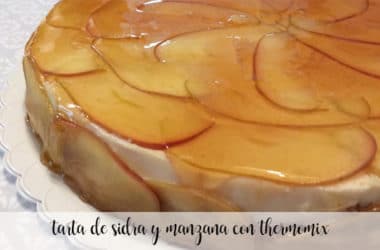 Tarta asturiana de sidra y manzana con Thermomix