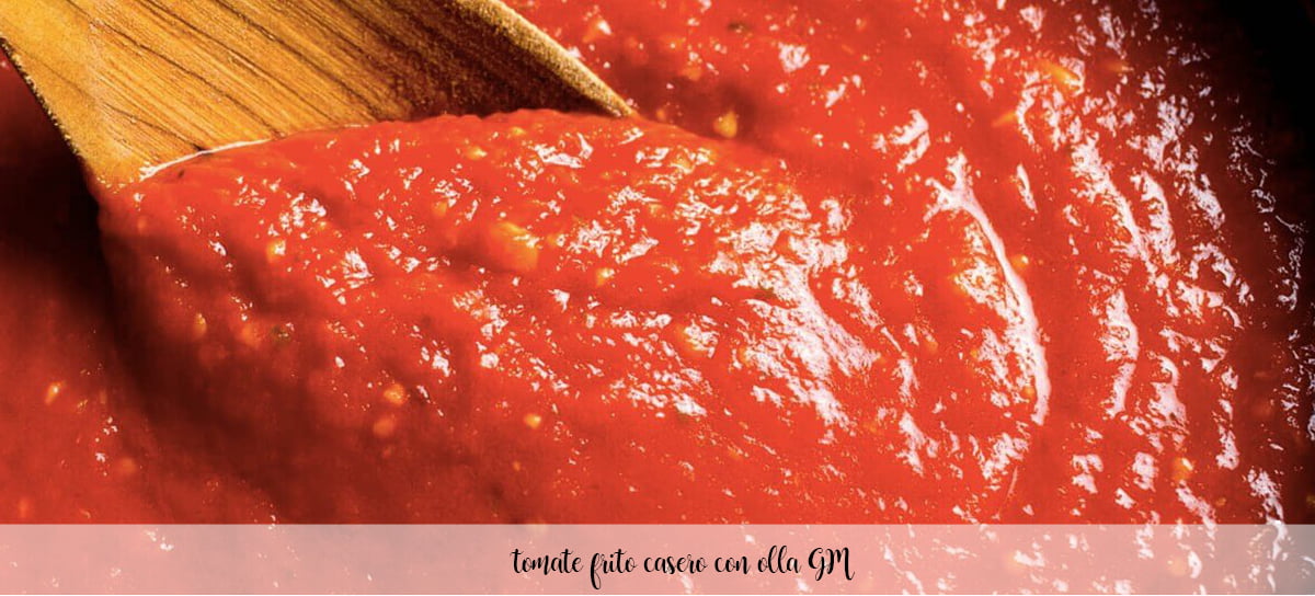 tomate frito casero con olla GM