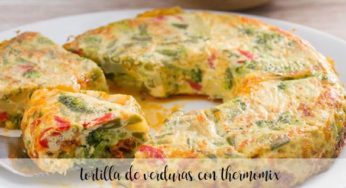 tortilla de verduras con thermomix