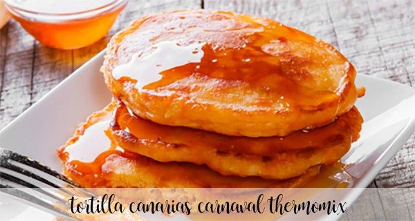 Tortillas canarias de Carnaval Thermomix