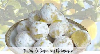 trufas de limon con thermomix