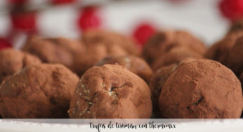 trufas de tiramisu con thermomix