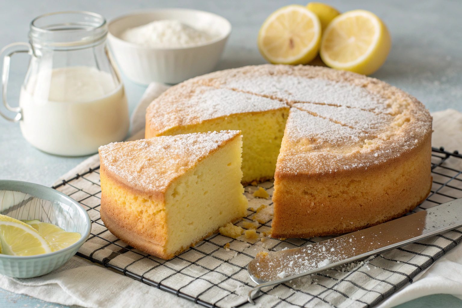 Bizcocho de leche condensada en freidora de aire - airfryer