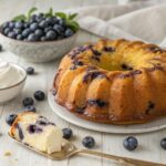Bundt Cake de Limón y Arándanos con Freidora de Aire