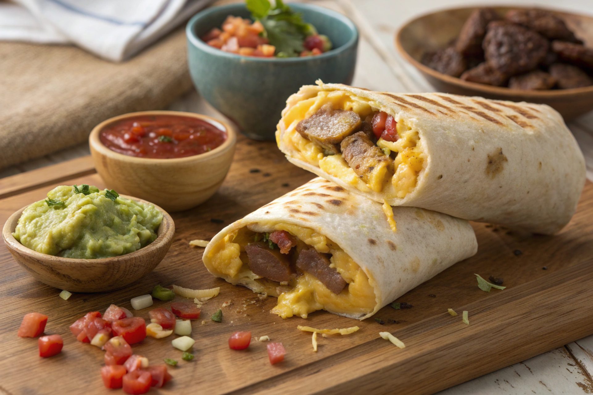 Burrito desayuno Express en freidora de aire - air fryer
