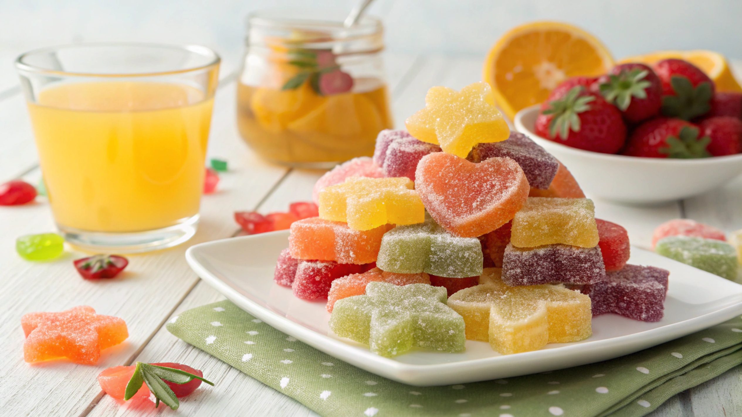Gominolas saludables de frutas con Thermomix