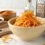 Fideos de zanahoria crujientes: el snack sano que arrasa en freidora de aire