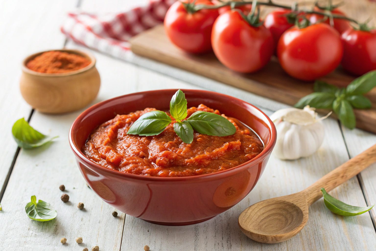Salsa de Tomates Asados en Freidora de Aire