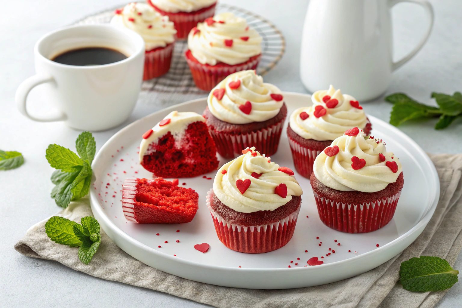 Cupcakes Red Velvet en Freidora de Aire
