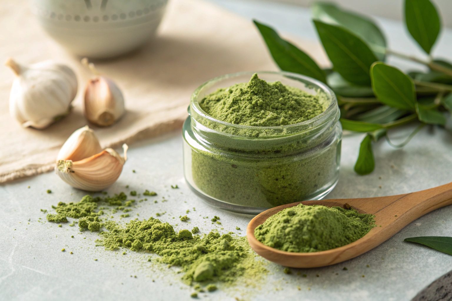 Sal de Ajo Silvestre con Thermomix