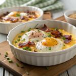 Huevos Lorraine en freidora de aire - air fryer