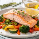 Salmón al Vapor con Verduras en Thermomix: Salud y Sabor en 25 Minutos