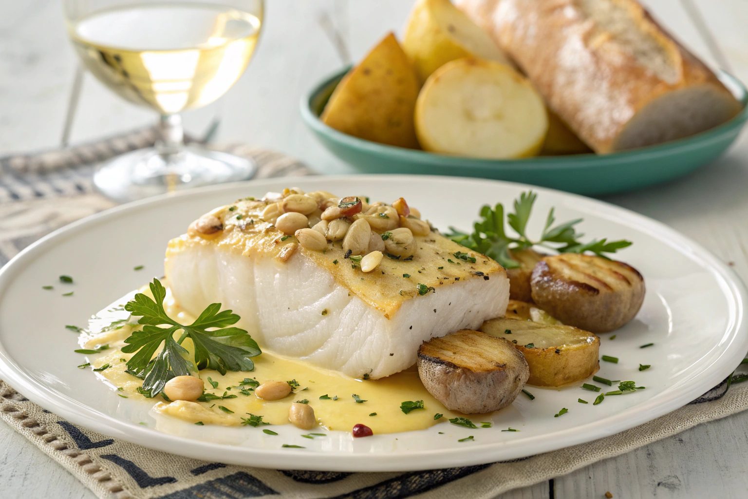 Bacalao Gratinado con Alioli Casero en Freidora de Aire - airfryer