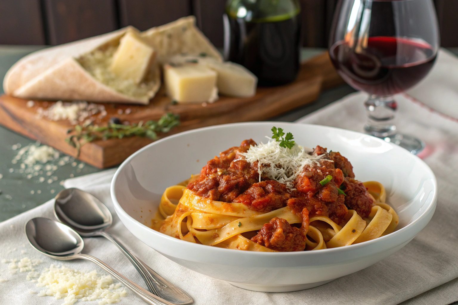 Ragú a la boloñesa en freidora de aire
