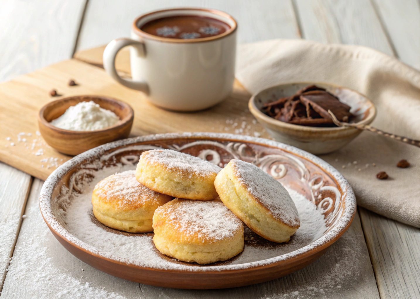 Bizcochitos de plátano irresistibles en freidora de aire - air fryer