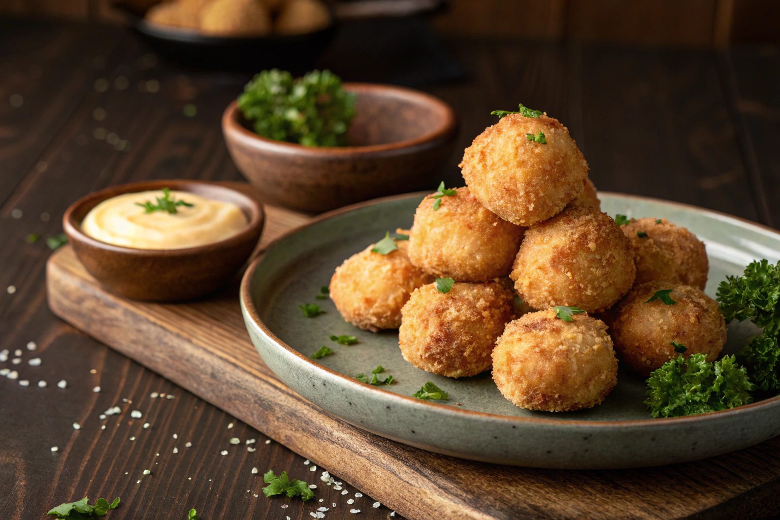 Croquetas de sobras irresistibles en freidora de aire - air fryer