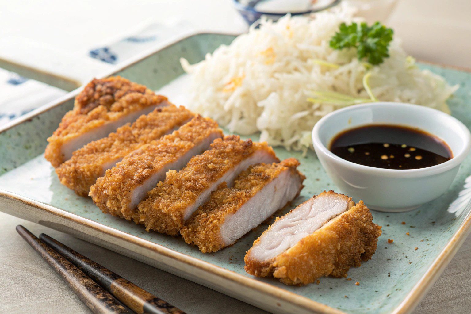 Cerdo Katsu en freidora de aire - el clásico japonés