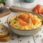 Revuelto de Salmón y Queso Crema en freidora de aire