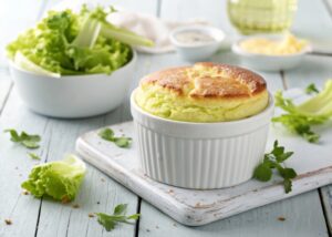 Suflé de lechuga en freidora de aire – airfryer
