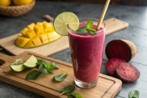 Smoothie antiresfriado con Thermomix: energía, color y defensas naturales
