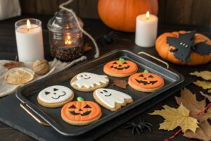Galletas de Halloween en freidora de aire: crujientes, decorativas
