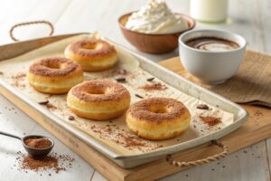 Donuts de yogur y avena y con freidora de aire