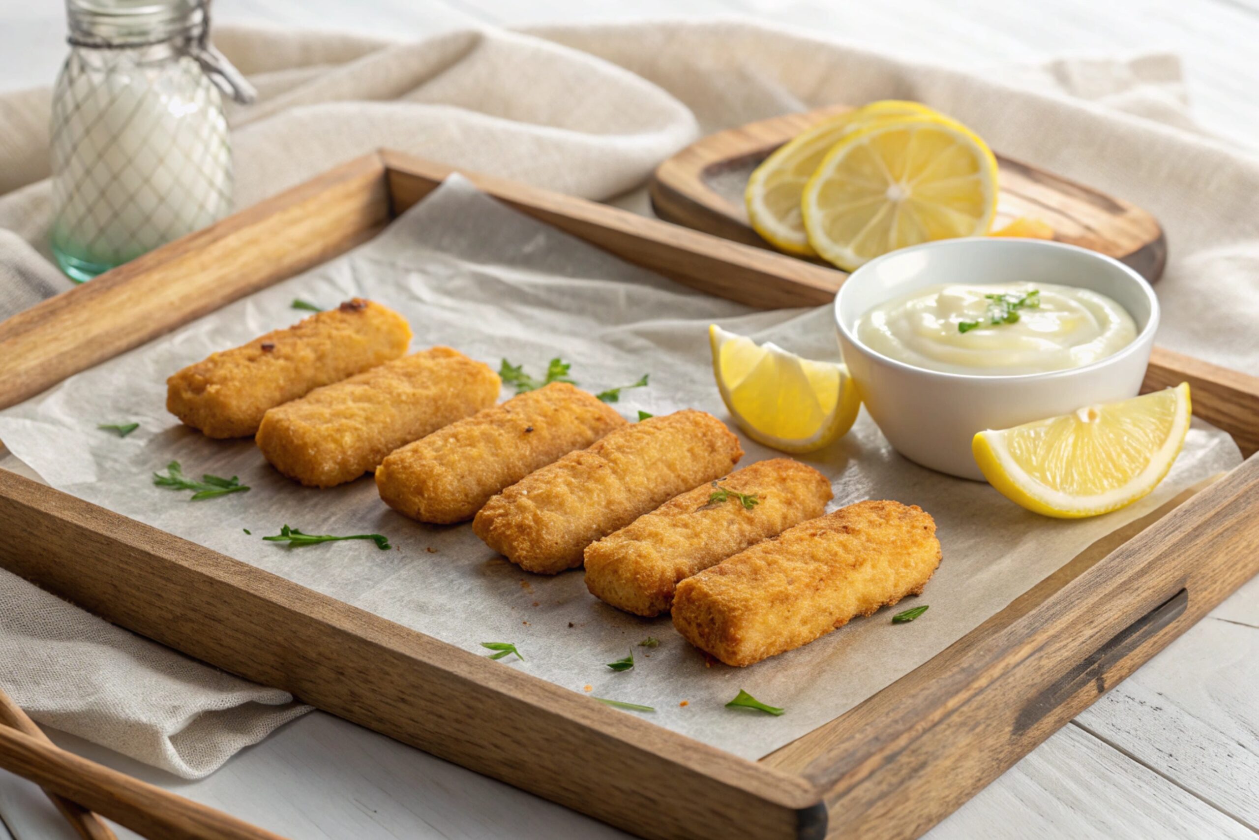 Palitos de Merluza Caseros en Freidora de Aire - Airfryer