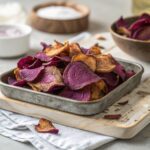 Chips de remolacha en freidora de aire - air fryer