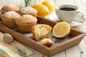 Muffins de Queso Crema y Limón con Thermomix