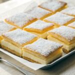 Cuadrados de Crema Pastelera de Vainilla con Thermomix