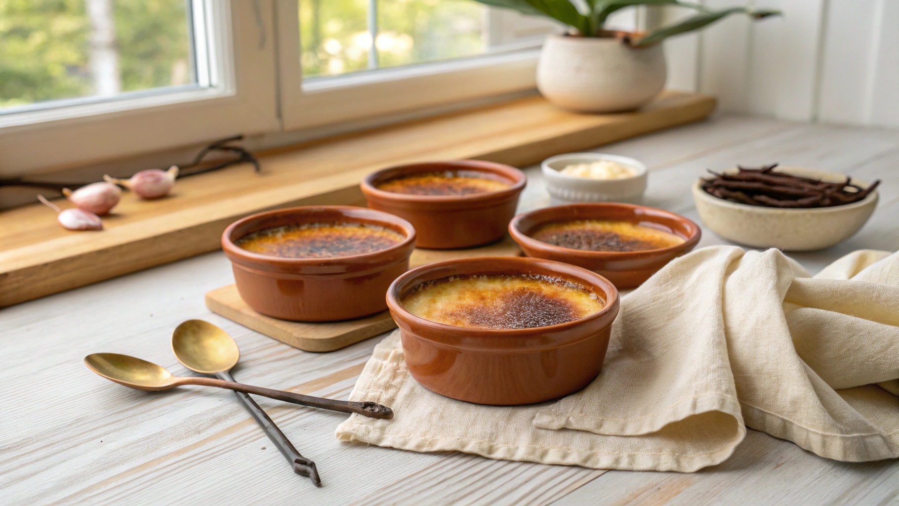 Crème brûlée en freidora de aire - airfryer