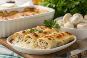 Canelones de Pollo Asado con Thermomix