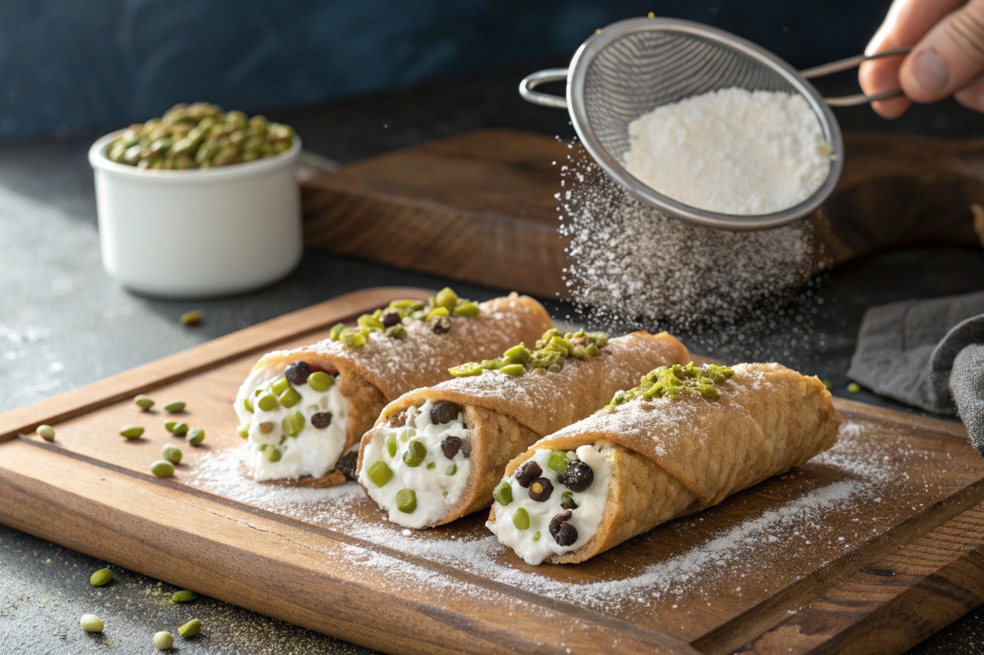Cannoli en freidora de aire