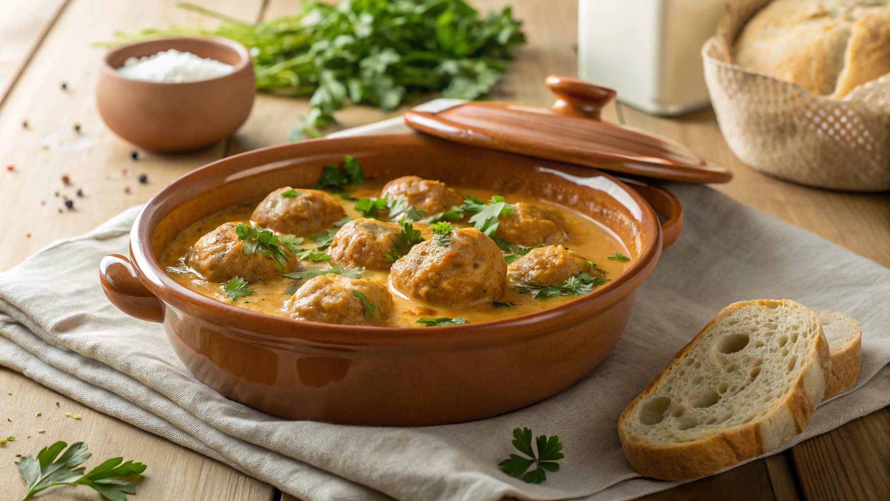 Albóndigas de pollo en freidora de aire – air fryer