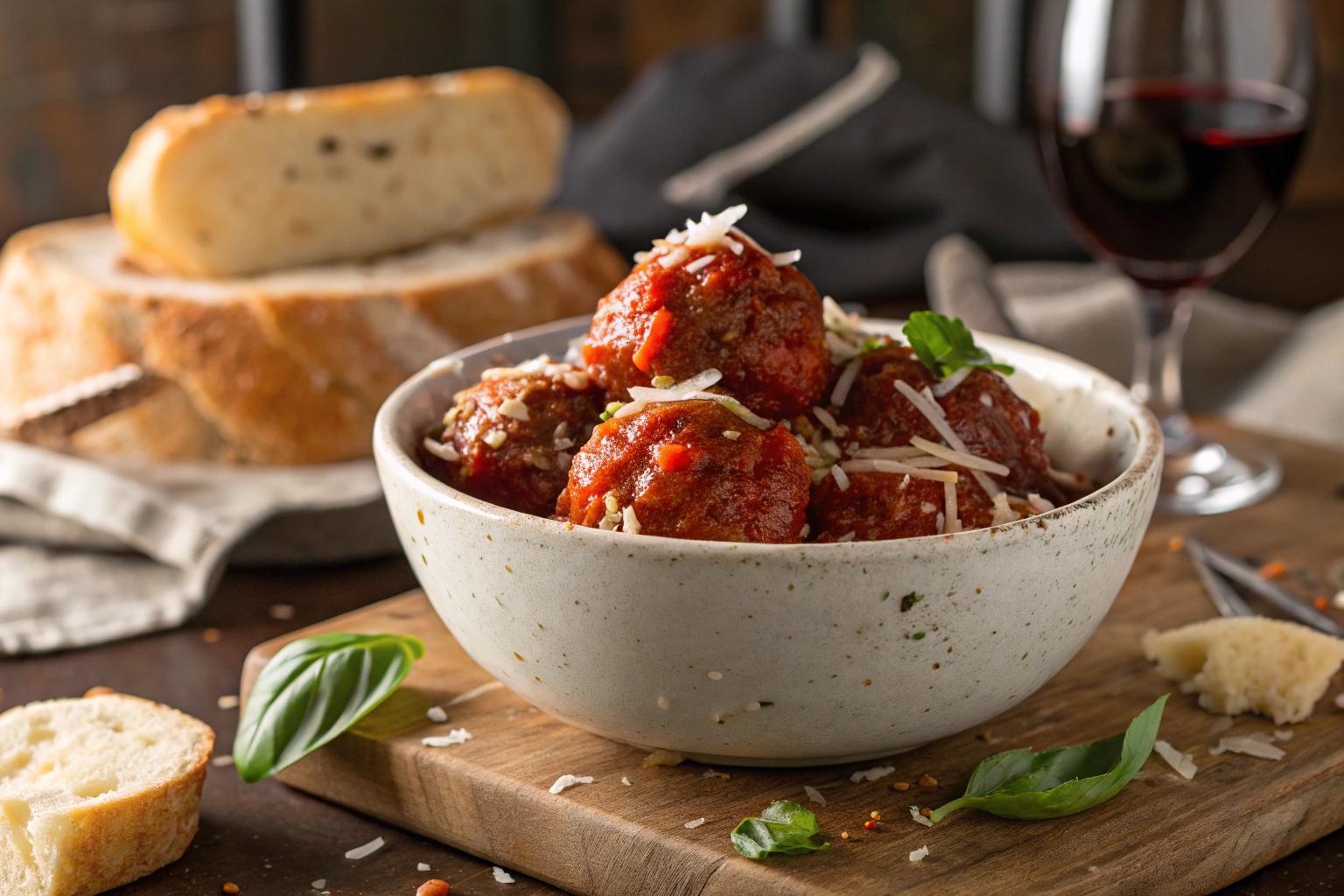 Albóndigas de ricotta con salsa de tomate: jugosas, fáciles y con mucho queso