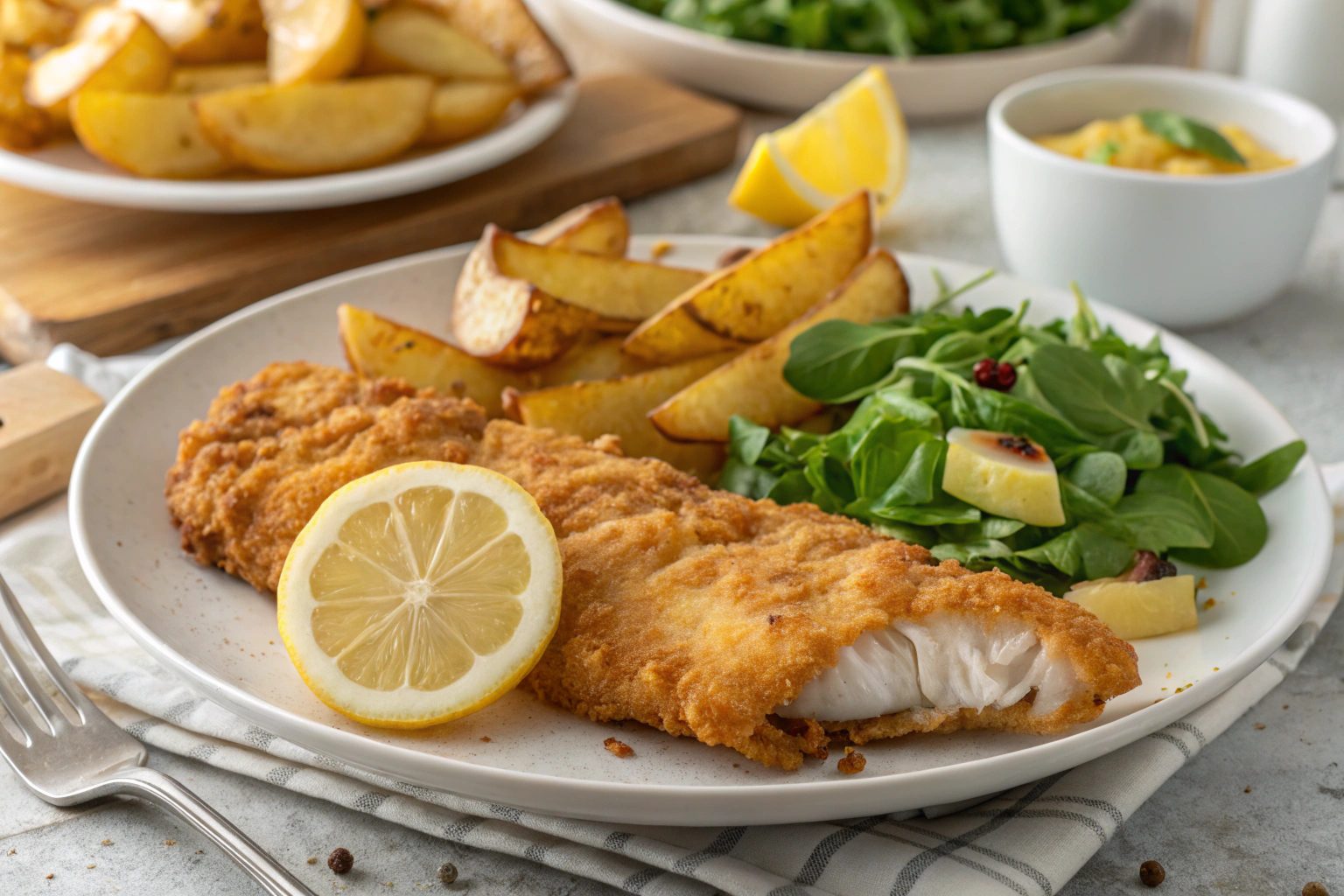 Merluza Crujiente en Airfryer