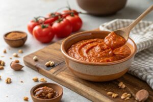 salsa romesco en la Thermomix