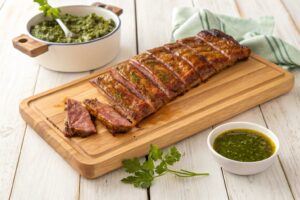 Costillas marinadas en freidora de aire
