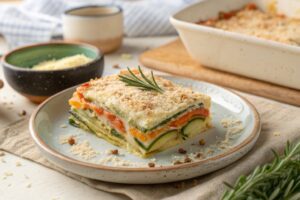 Lasaña de Verduras en Freidora de Aire