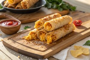 Rollitos de Queso Crujientes en Freidora de Aire