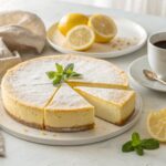 Tarta de queso de limon con freidora de aire - air fryer