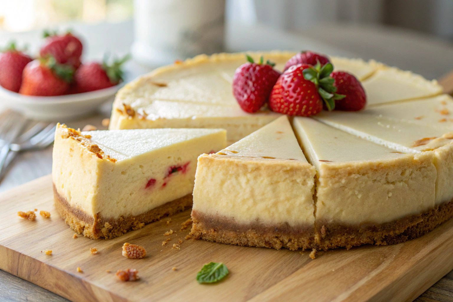 Cheesecake estilo New York en freidora de aire - air fryer