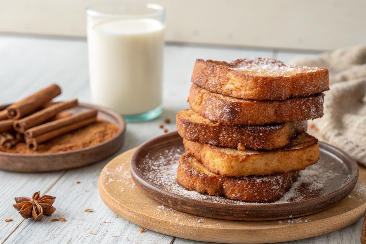 Torrijas exprés en freidora de aire - air fryer