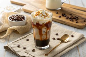 Espuma de queso con café con Thermomix